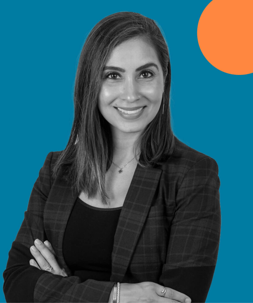 Headshot of Monica Patel.